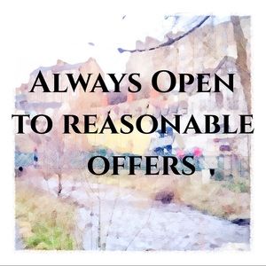 Don't be afraid to make an offer!